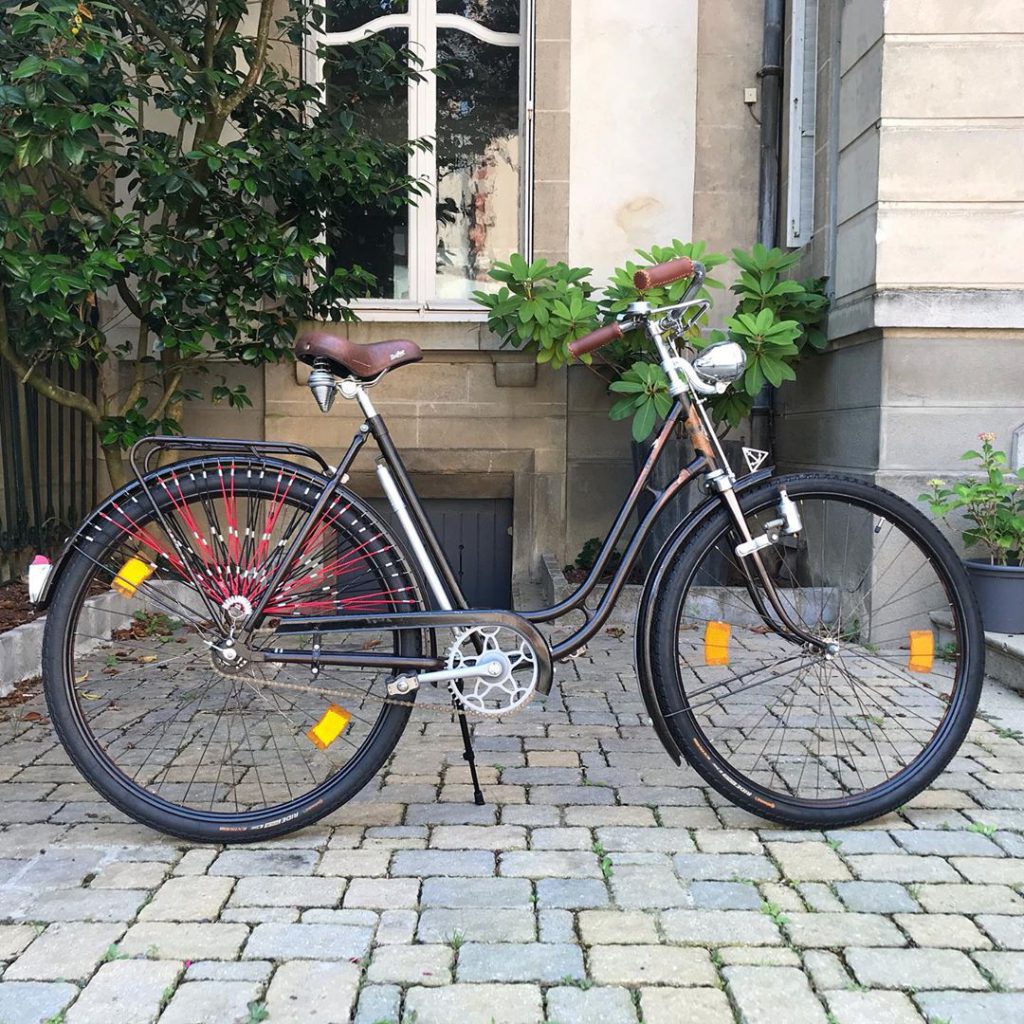 PATINS DE FREIN a tringle 40mm Solex cycle vintage pieces vélo ancien